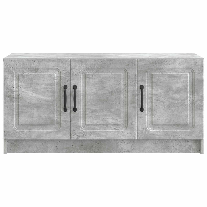 TV-skab Betongrå 99 x 34,5 x 47 cm Konstrueret træ