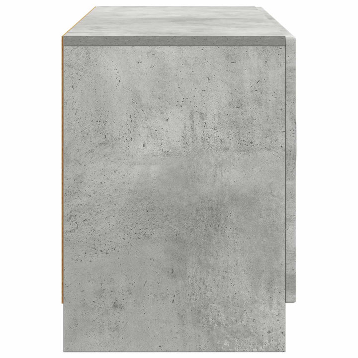 TV-skab Betongrå 99 x 34,5 x 47 cm Konstrueret træ