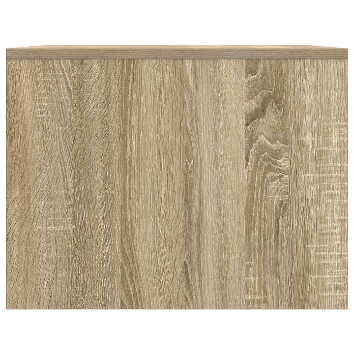 Sofabord Sonoma-eg 90 x 50 x 37 cm Konstrueret træ