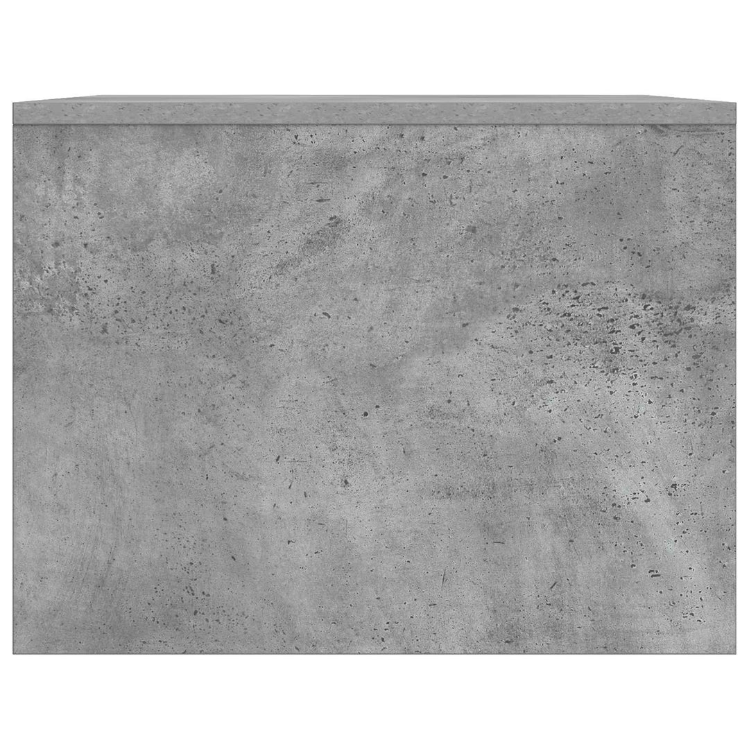 Sofabord Betongrå 90 x 50 x 37 cm Konstrueret træ