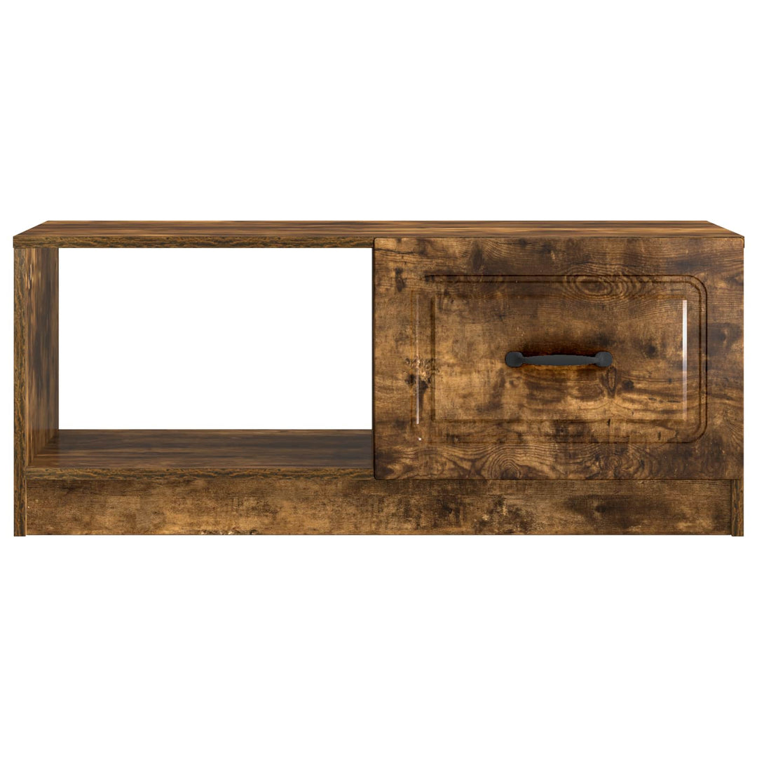 Sofabord Røget eg 90 x 50 x 37 cm Konstrueret træ