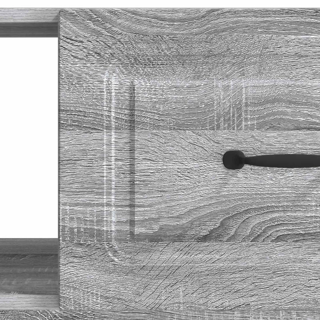 Sofabord Grå sonoma-eg 90 x 50 x 37 cm Konstrueret træ