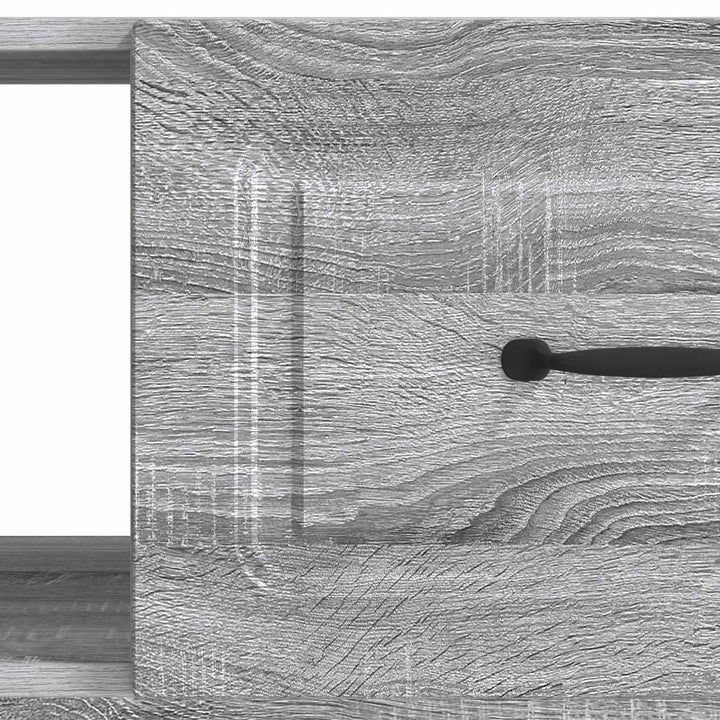 Sofabord Grå sonoma-eg 90 x 50 x 37 cm Konstrueret træ