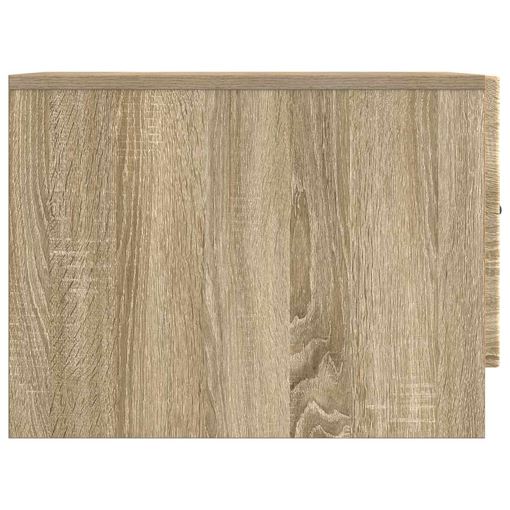 Sofabord med skuffe Sonoma-eg 49 x 50 x 37 cm Konstrueret træ