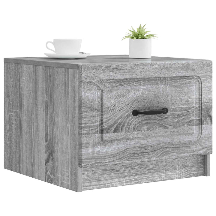 Sofabord Grå sonoma-eg 49 x 50 x 37 cm Konstrueret træ