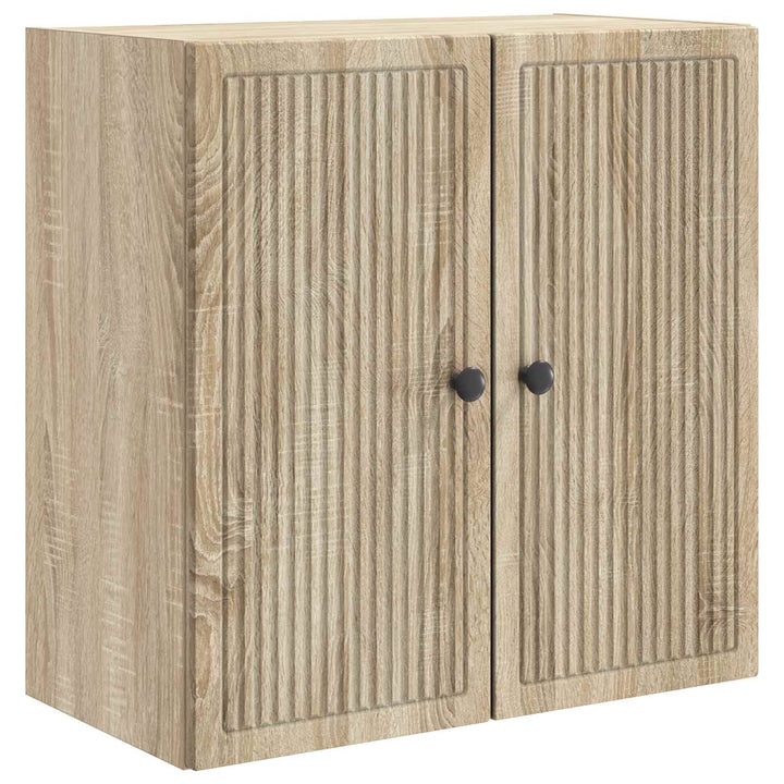 Vægmonteret skab Sonoma-eg 59 x 31 x 60 cm Konstrueret træ