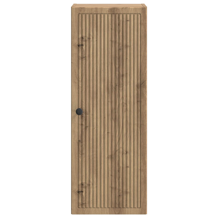 Vægmonteret skab 33 x 34,5 x 90 cm Konstrueret træ Artisan-eg