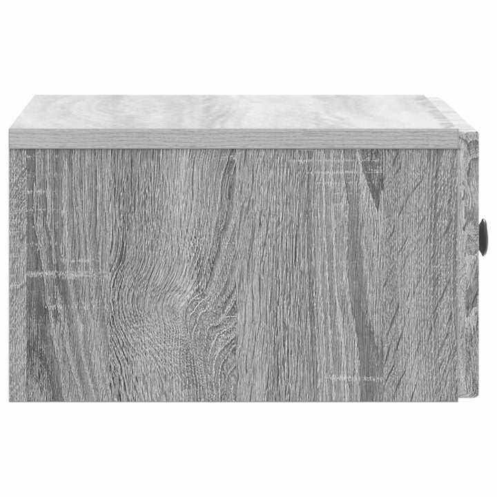 Natskab 2 stk. Grå sonoma-eg 49 x 34,5 x 20 cm Konstrueret træ
