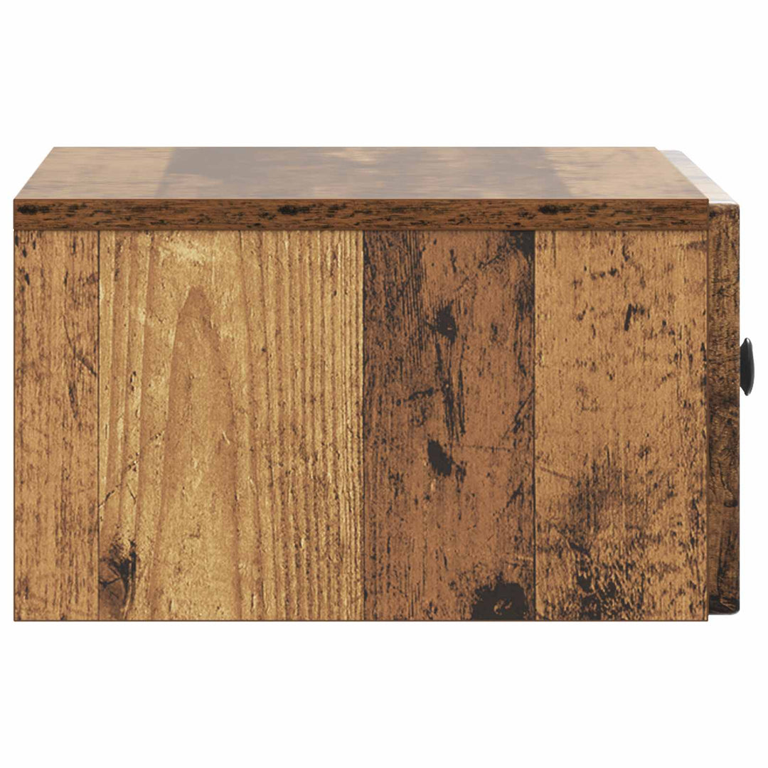 Natskab 2 pcs Gammelt træ 49 x 34,5 x 20 cm Konstrueret træ