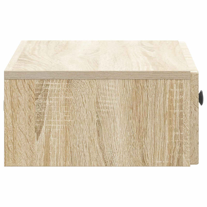 Væghængt Sideskab Sonoma-eg 59 x 34,5 x 17 cm Konstrueret træ
