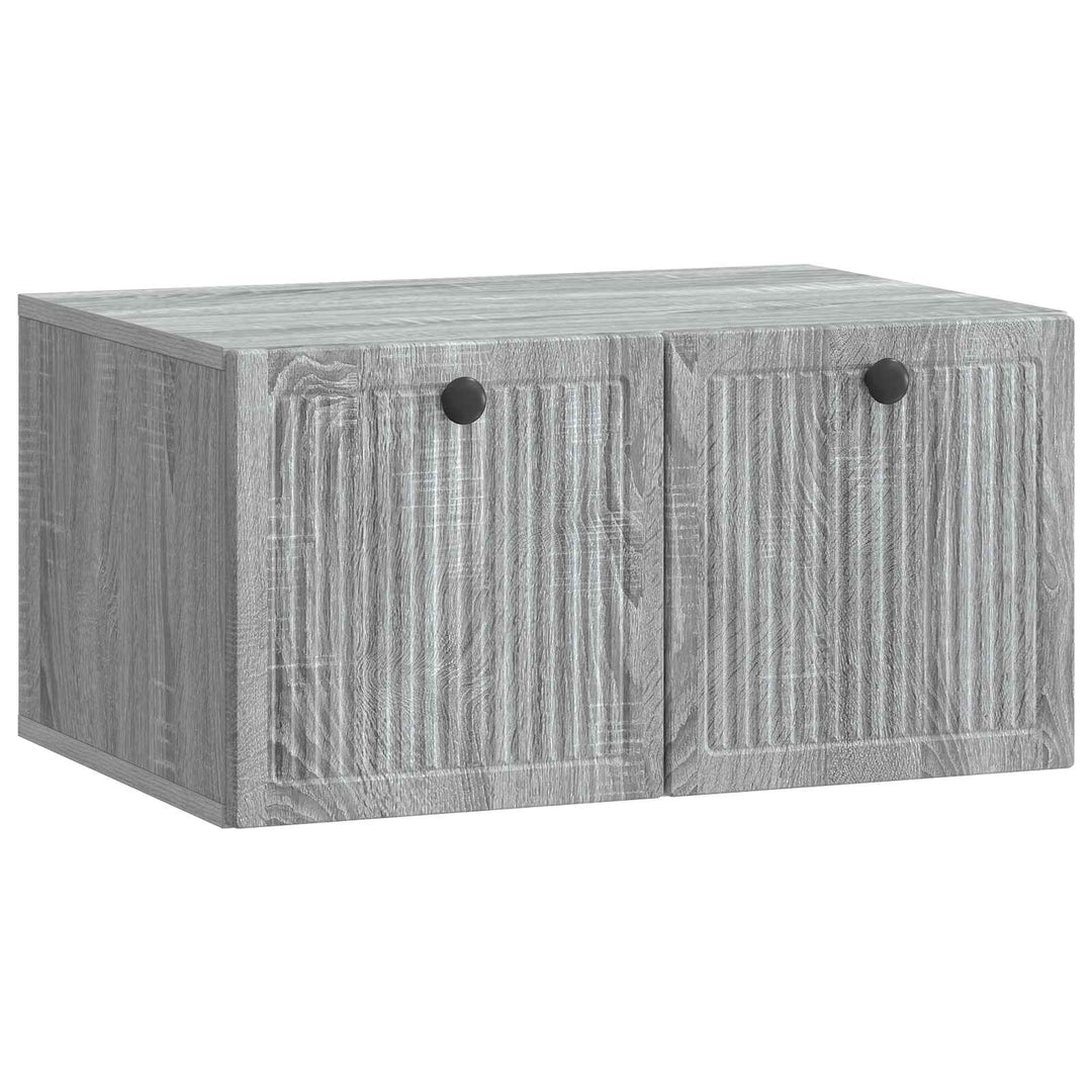 Væghængt TV-skab Vægmonteret Grå sonoma-eg 59,5 x 41 x 30 cm