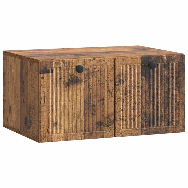 Væghængt TV-skab Gammelt træ 59,5 x 41 x 30 cm Konstrueret træ