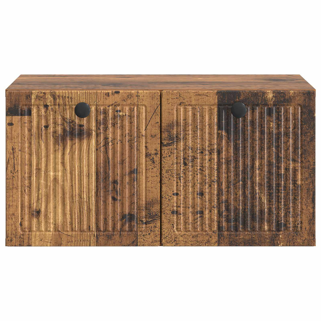 Væghængt TV-skab Gammelt træ 59,5 x 41 x 30 cm Konstrueret træ