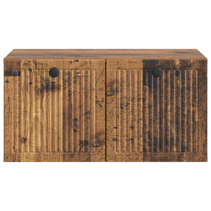Væghængt TV-skab Gammelt træ 59,5 x 41 x 30 cm Konstrueret træ