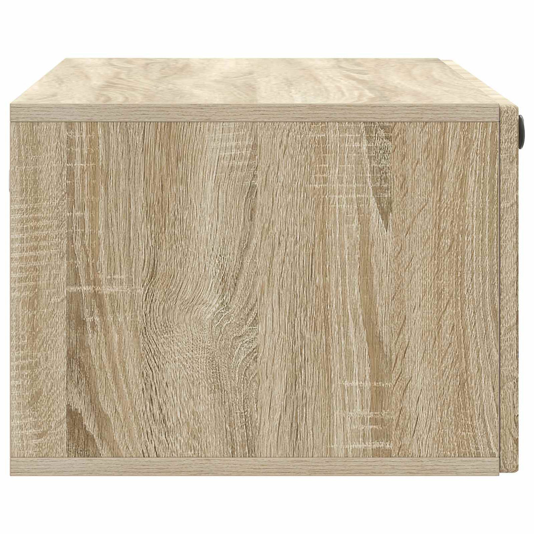 Væghængt TV-skab Sonoma-eg 78,5 x 41 x 30 cm Konstrueret træ
