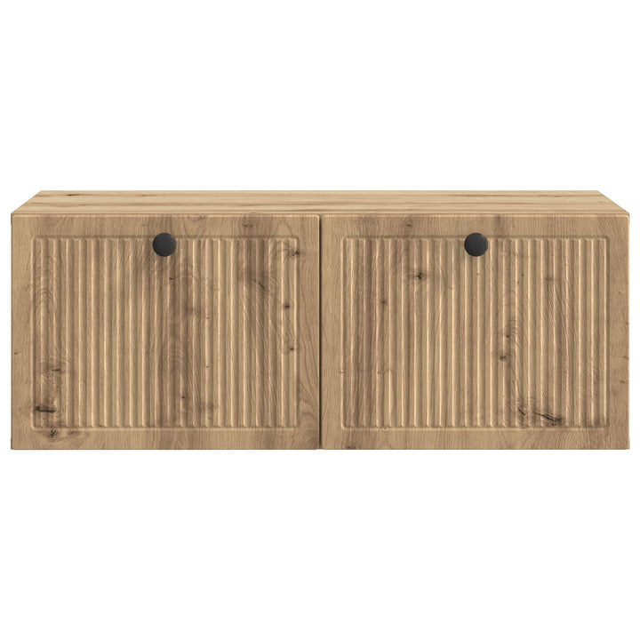 Væghængt TV-skab 78,5 x 41 x 30 cm Artisan-eg Konstrueret træ