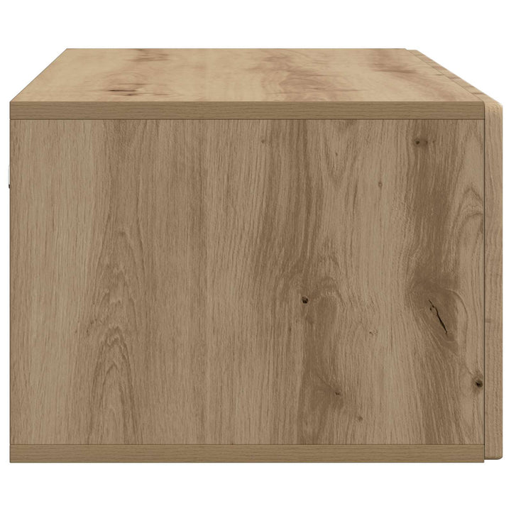 Væghængt TV-skab 98 x 41 x 30 cm Artisan-eg Konstrueret træ