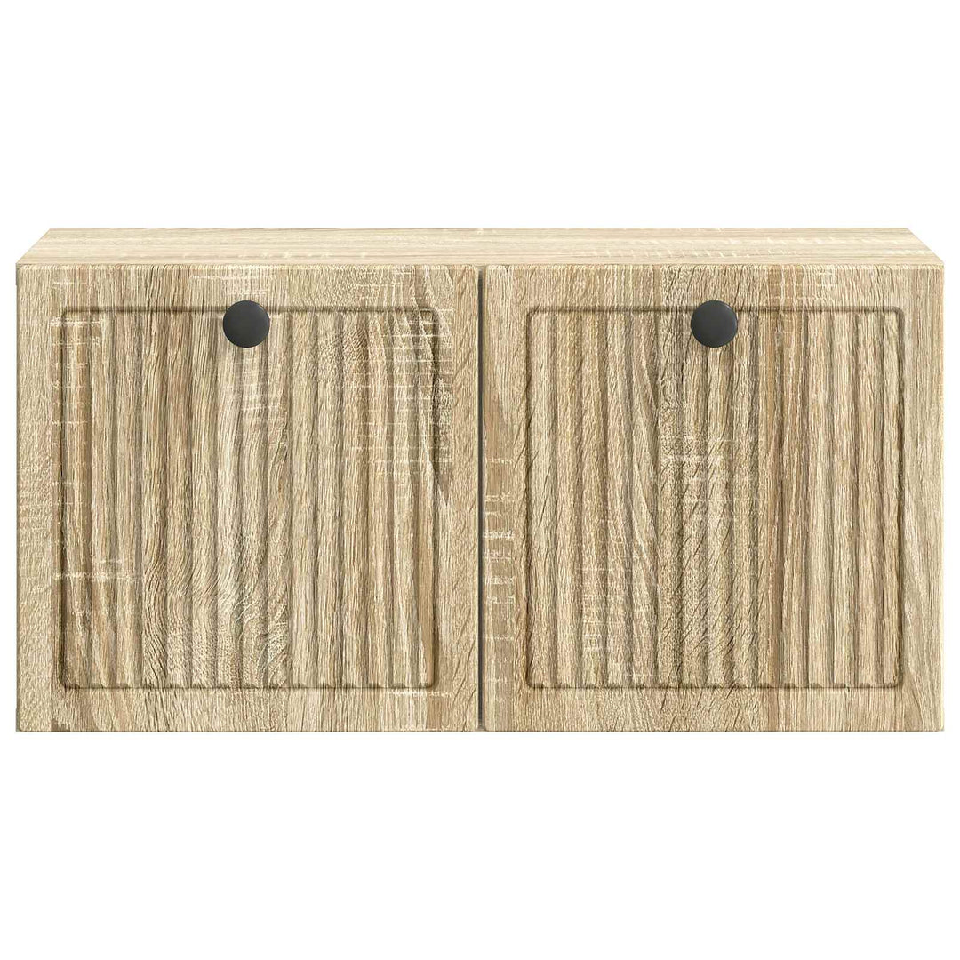 Væghængt TV-skab Sonoma-eg 59,5 x 31 x 30 cm Konstrueret træ