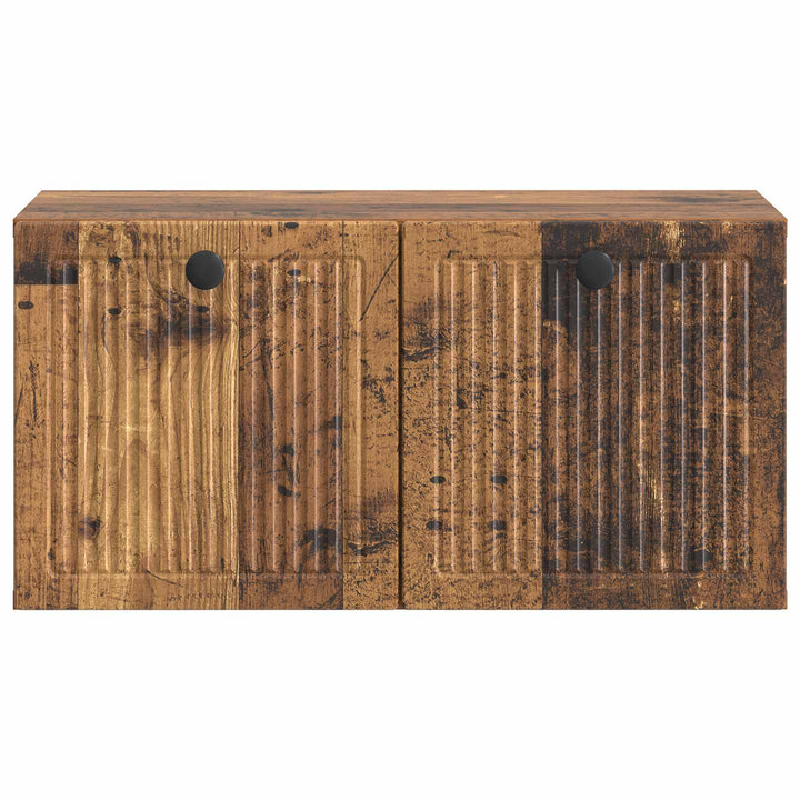 Væghængt TV-skab Gammelt træ 59,5 x 31 x 30 cm Konstrueret træ