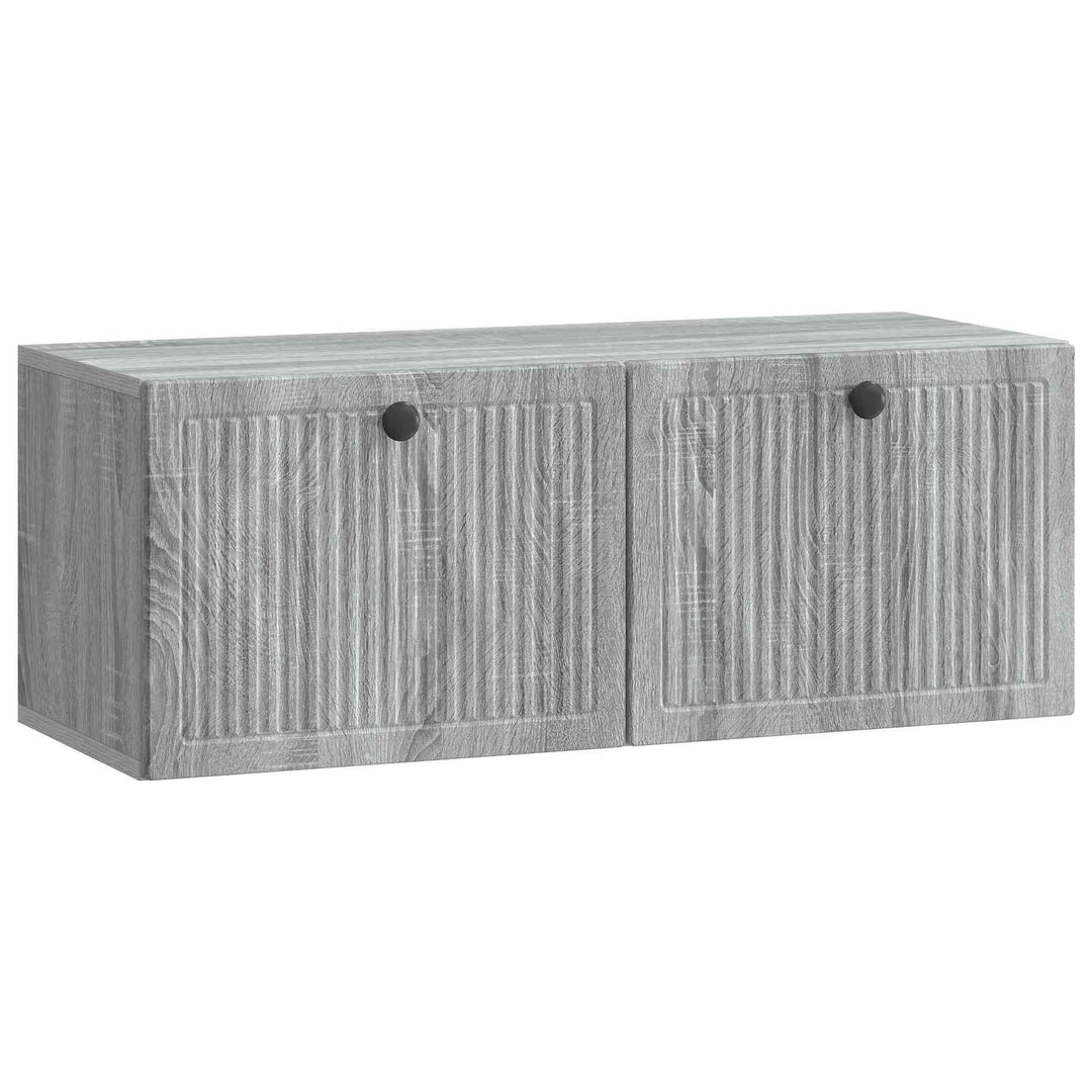 Væghængt TV-skab Vægmonteret Grå sonoma-eg 78,5 x 31 x 30 cm