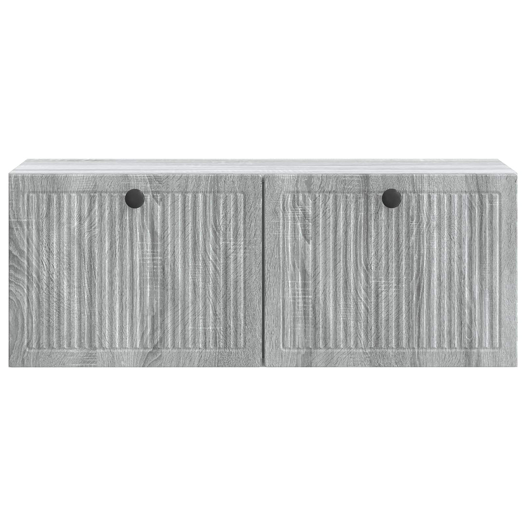 Væghængt TV-skab Vægmonteret Grå sonoma-eg 78,5 x 31 x 30 cm