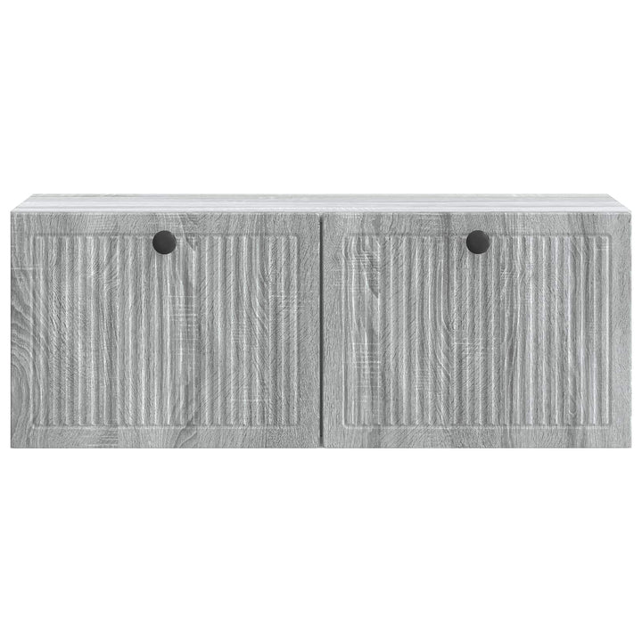 Væghængt TV-skab Vægmonteret Grå sonoma-eg 78,5 x 31 x 30 cm