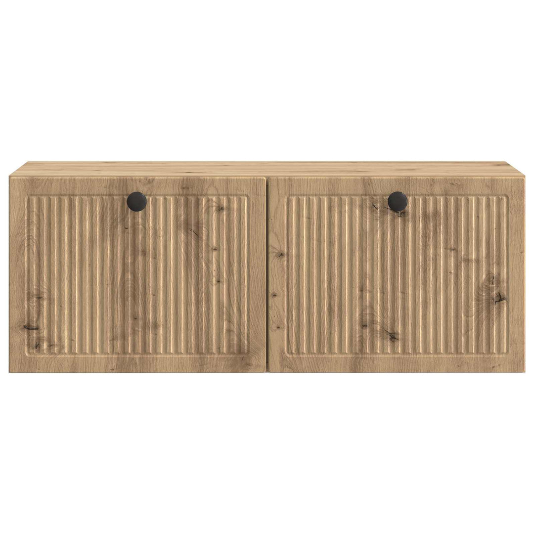 Væghængt TV-skab Artisan-eg 78,5 x 31 x 30 cm Konstrueret træ