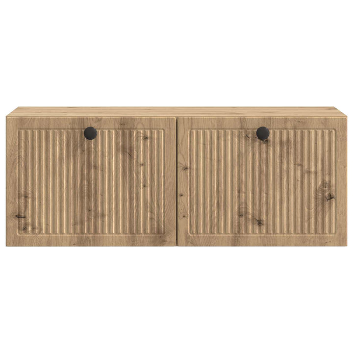 Væghængt TV-skab Artisan-eg 78,5 x 31 x 30 cm Konstrueret træ