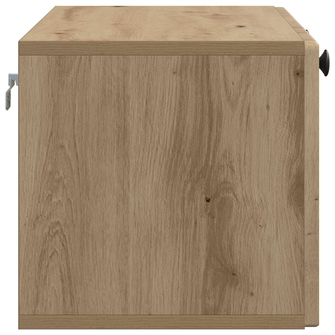 Væghængt TV-skab Artisan-eg 78,5 x 31 x 30 cm Konstrueret træ