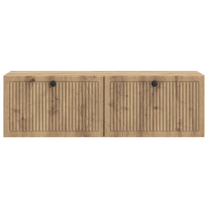 Væghængt TV-skab 98 x 31 x 30 cm Artisan-eg Konstrueret træ