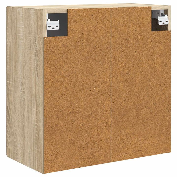 Vægmonteret skab Sonoma-eg 59 x 31 x 60 cm Konstrueret træ