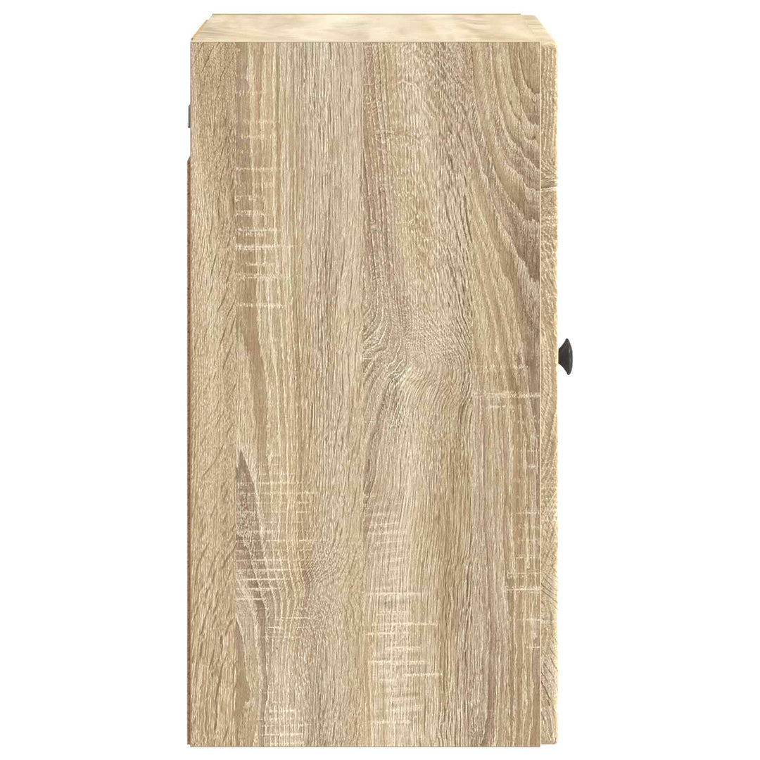 Vægmonteret skab Sonoma-eg 59 x 31 x 60 cm Konstrueret træ
