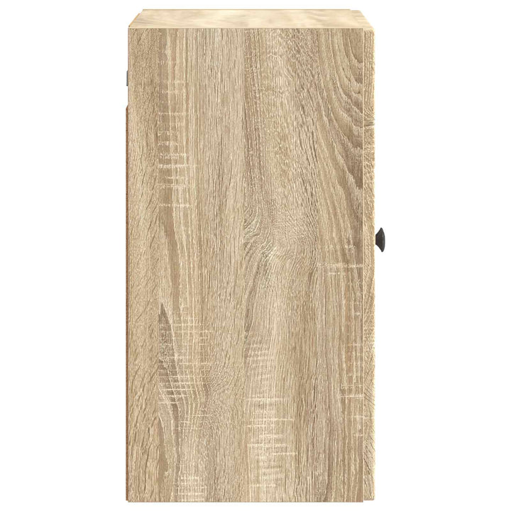 Vægmonteret skab Sonoma-eg 59 x 31 x 60 cm Konstrueret træ