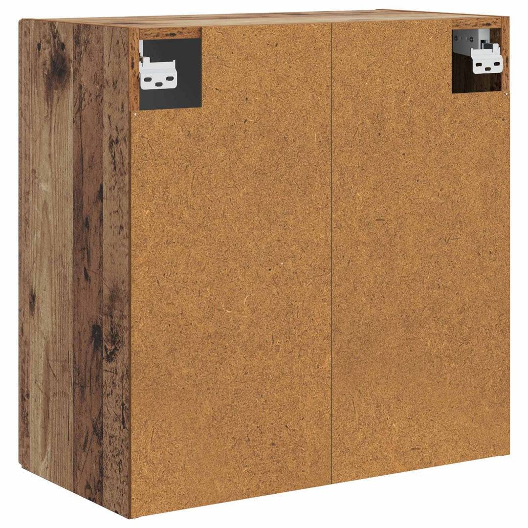 Vægmonteret skab Gammelt træ 59 x 31 x 60 cm Konstrueret træ