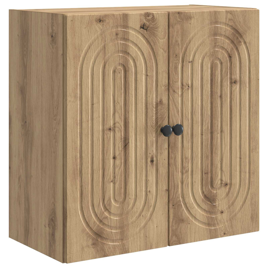 Vægmonteret skab Artisan-eg 59 x 31 x 60 cm Konstrueret træ