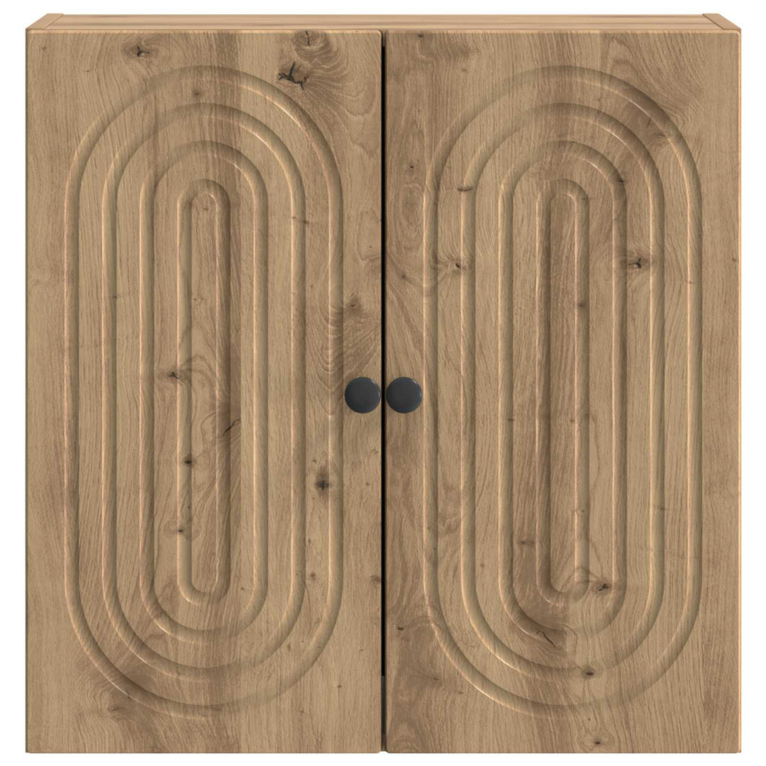 Vægmonteret skab Artisan-eg 59 x 31 x 60 cm Konstrueret træ