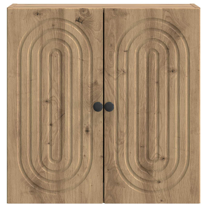 Vægmonteret skab Artisan-eg 59 x 31 x 60 cm Konstrueret træ