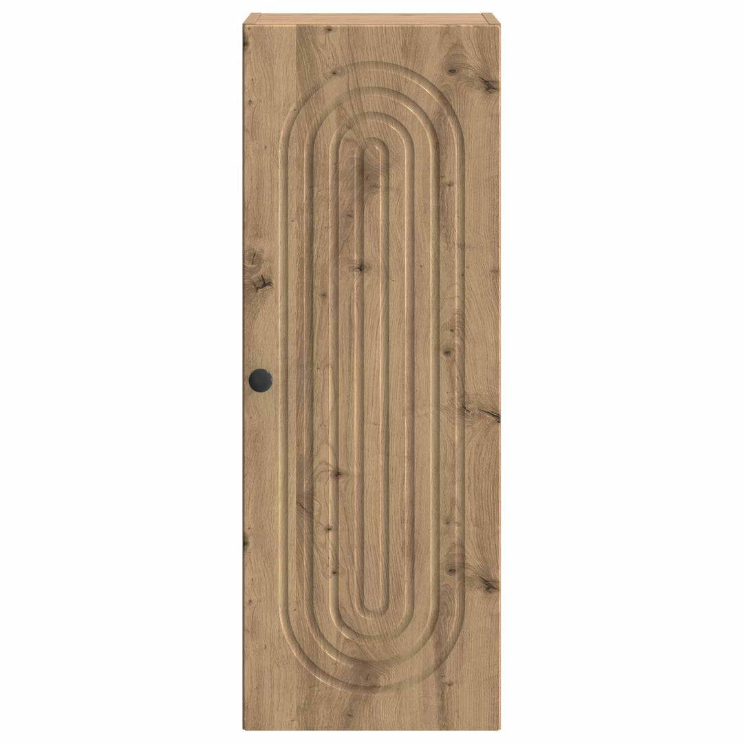 Vægmonteret skab Artisan-eg 33 x 34,5 x 90 cm Konstrueret træ