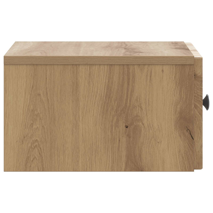 Væghængt Natbord Artisan-eg 33 x 34,5 x 20 cm Konstrueret træ
