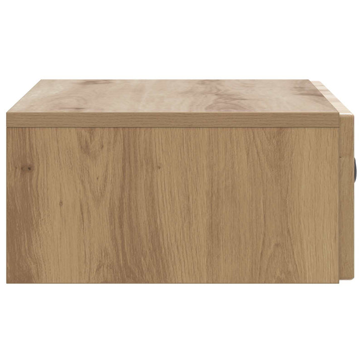 Væghængt Sideskab 59 x 34,5 x 17 cm Konstrueret træ Artisan-eg