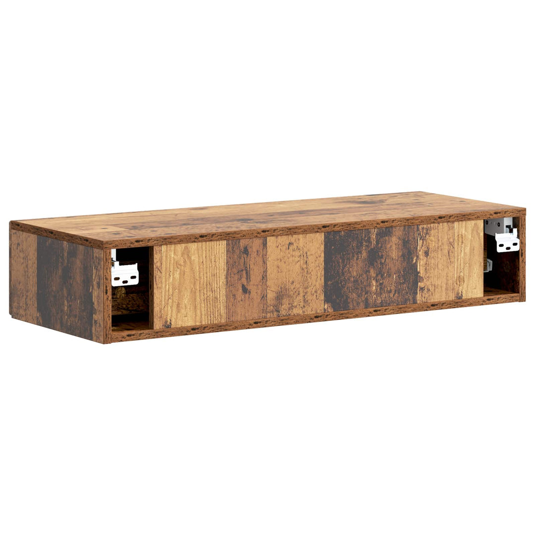 Væghængt Sideskab 87,5 x 34,5 x 17 cm Konstrueret træ