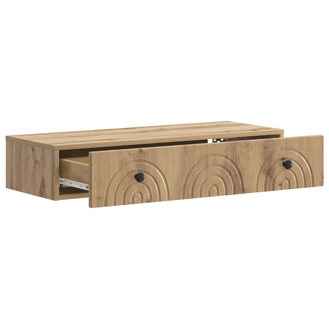 Væghængt Sideskab 87,5 x 34,5 x 17 cm Konstrueret træ