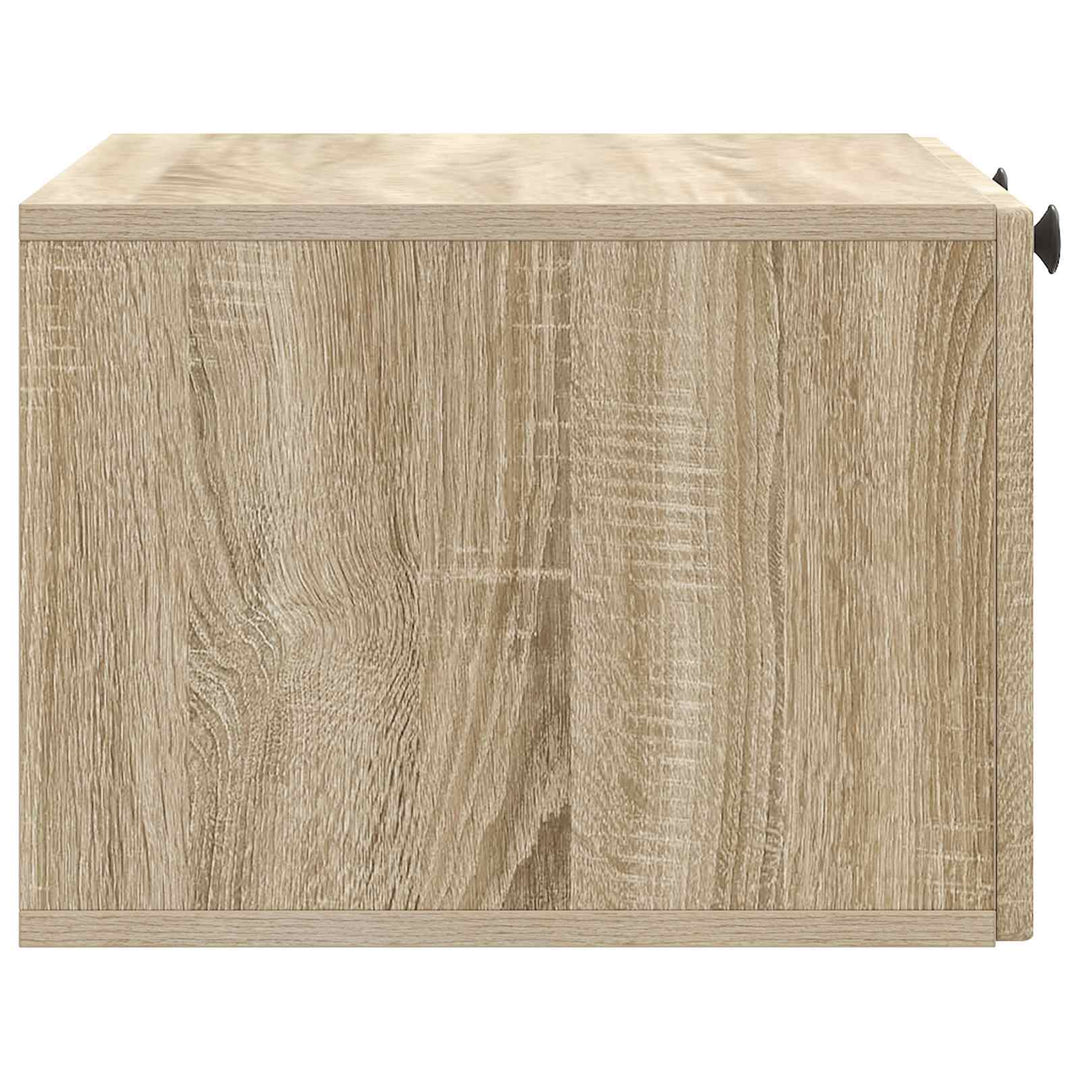 Væghængt TV-skab Sonoma-eg 59,5 x 41 x 30 cm Konstrueret træ