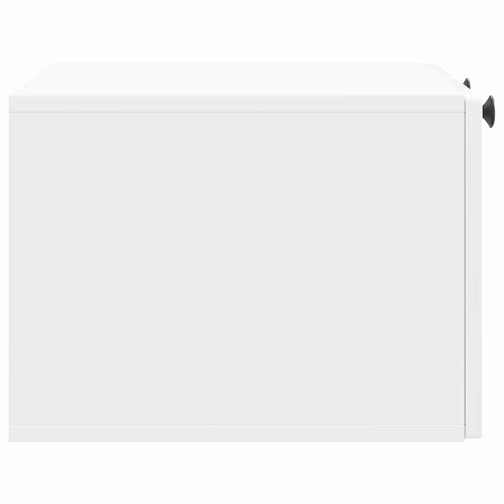 Væghængt TV-skab Vægmonteret Hvid højglans 59,5 x 41 x 30 cm