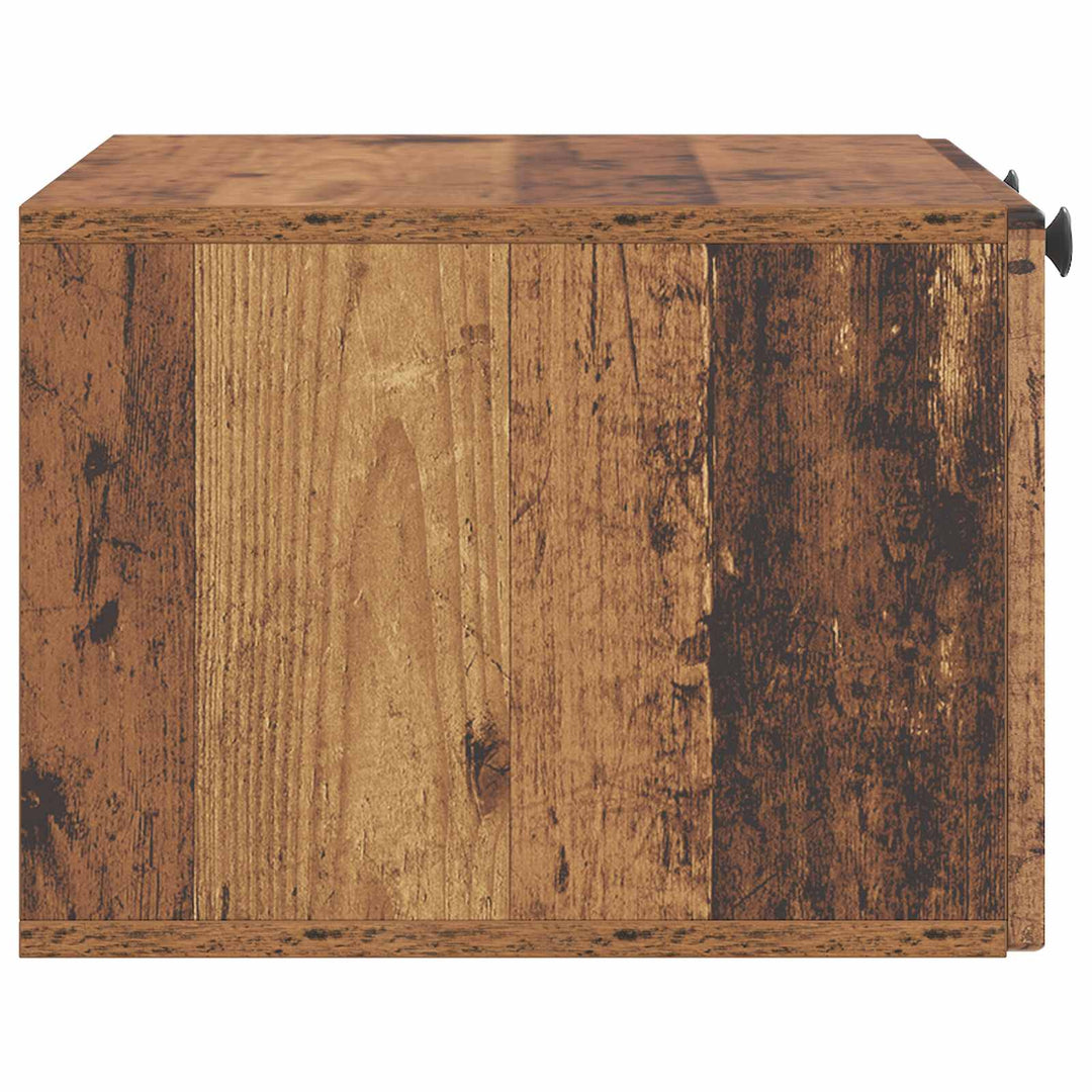 Væghængt TV-skab Gammelt træ 59,5 x 41 x 30 cm Konstrueret træ