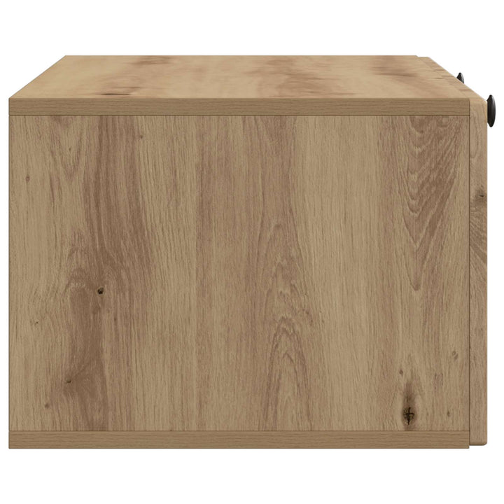 Væghængt TV-skab 78,5 x 41 x 30 cm Artisan-eg Konstrueret træ