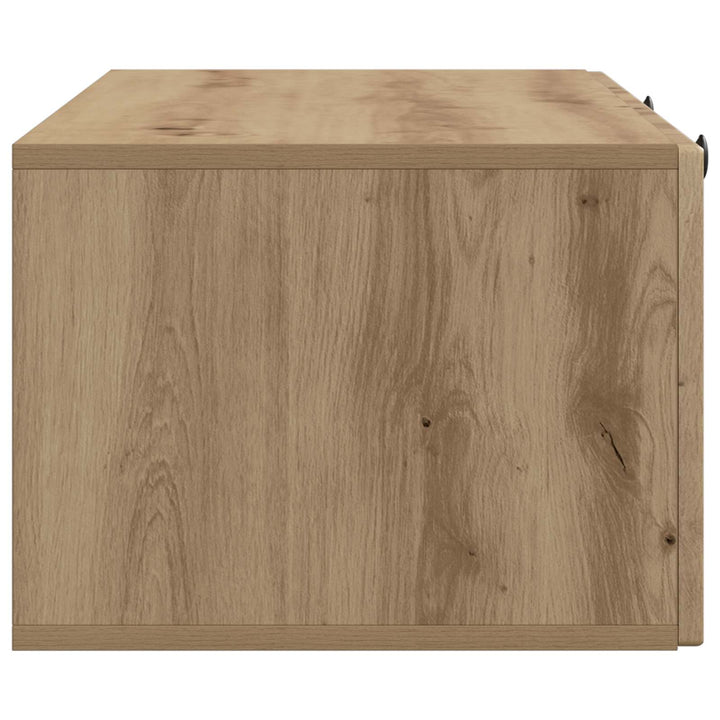 Væghængt TV-skab 99 x 41 x 30 cm Artisan-eg Konstrueret træ