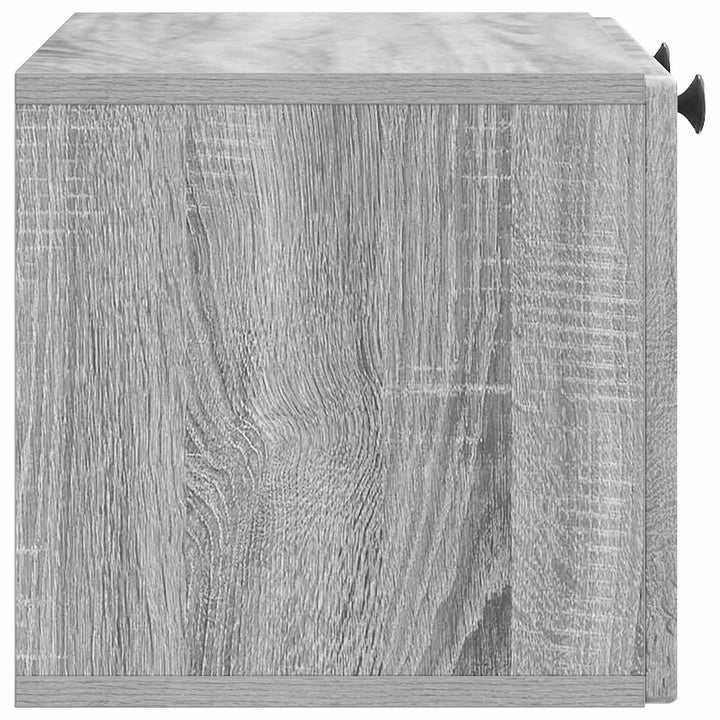 Væghængt TV-skab Vægmonteret Grå sonoma-eg 59,5 x 31 x 30 cm