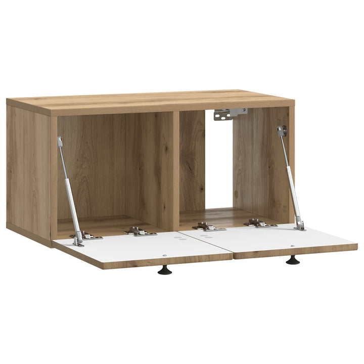 Væghængt TV-skab Artisan-eg 59,5 x 31 x 30 cm Konstrueret træ