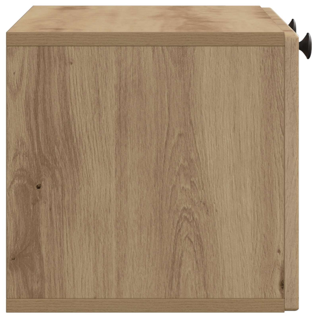 Væghængt TV-skab Artisan-eg 59,5 x 31 x 30 cm Konstrueret træ